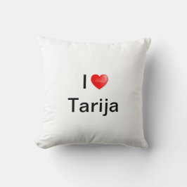 I Liebe Tarija Kissen