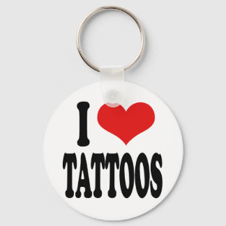 I Liebe Tattoos Schlüsselanhänger