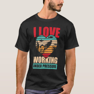 I Liebe Tauchen Schnorcheln T-Shirt