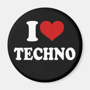 I Liebe Techno Magnet