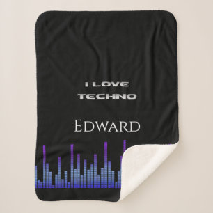 I Liebe Techno Sherpadecke