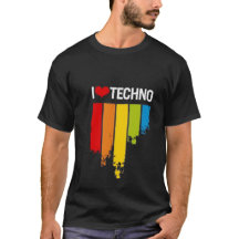 I Liebe Techno T - Shirt