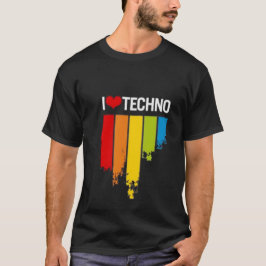 I Liebe Techno T - Shirt