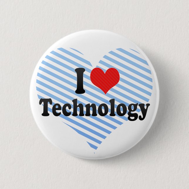 I Liebe-Technologie Button (Vorderseite)