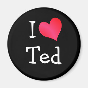 I Liebe Ted Magnet