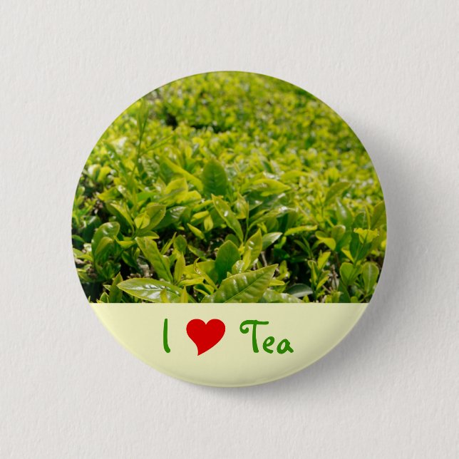 I Liebe-Tee Button (Vorderseite)
