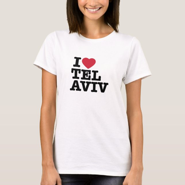 I Liebe Tel Aviv T - Shirt (Vorderseite)