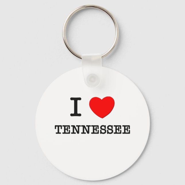 I Liebe Tennessee Schlüsselanhänger (Vorderseite)