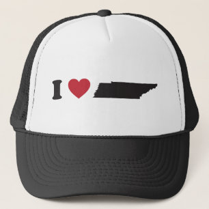 I Liebe Tennessee Truckerkappe