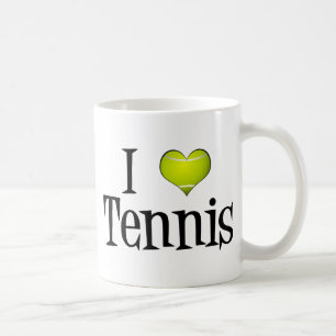 I Liebe Tennis Kaffeetasse