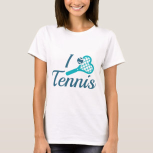 I Liebe Tennis T-Shirt