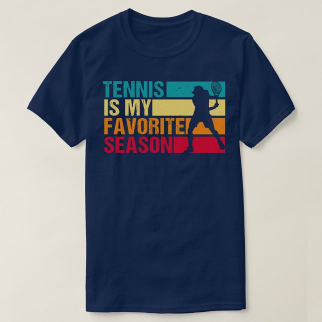 I Liebe Tennis T-Shirt (Design vorne)