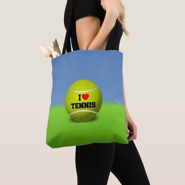 I Liebe Tennis Tasche (Von Nahem)