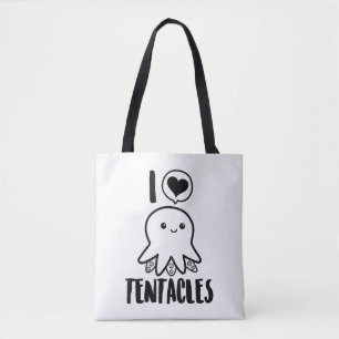I Liebe Tentacles T - Shirt Niedliches Octopus-T-S Tasche