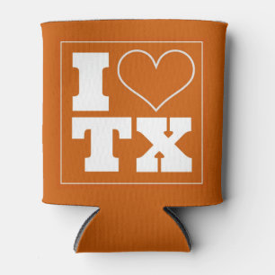 I Liebe Texas (Austin) Koozie Dosenkühler