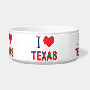 I. Liebe Texas Bluebonnet Napf