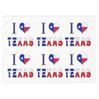 I Liebe Texas Flag Tischdecke