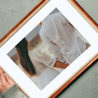 i LIEBE | TEXT GOLD HEART Foto