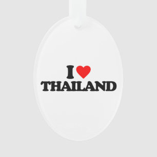 I LIEBE THAILAND ORNAMENT