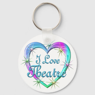 I Liebe-Theater Schlüsselanhänger