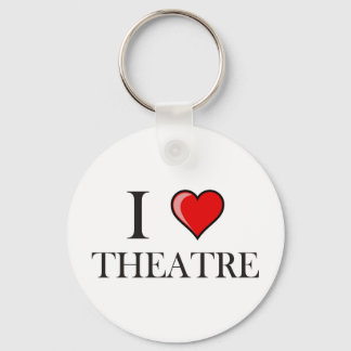 I Liebe Theater Schlüsselanhänger