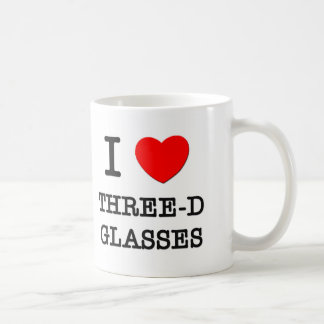 I Liebe-Three-D Gläser Kaffeetasse