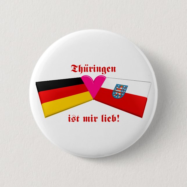 I Liebe Thueringen ist-MIR lieb Button (Vorderseite)