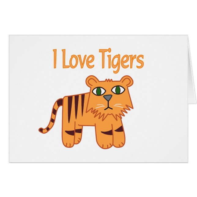 I Liebe-Tiger (Vorderseite (Horizontal))