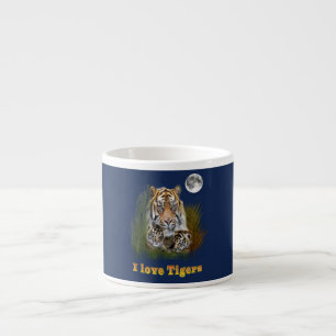 I Liebe Tigers Espressotasse