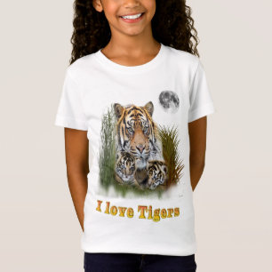 I Liebe Tigers T-Shirt