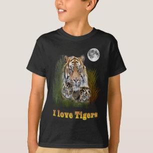I Liebe Tigers T-Shirt
