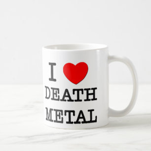 I Liebe-Todesmetall Kaffeetasse