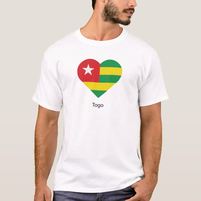 I Liebe Togo T-Shirt (Vorderseite)