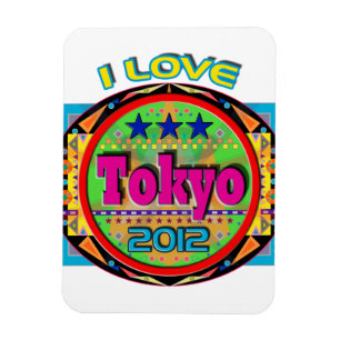 I LIEBE Tokio Emblem #1 Magnet 2012