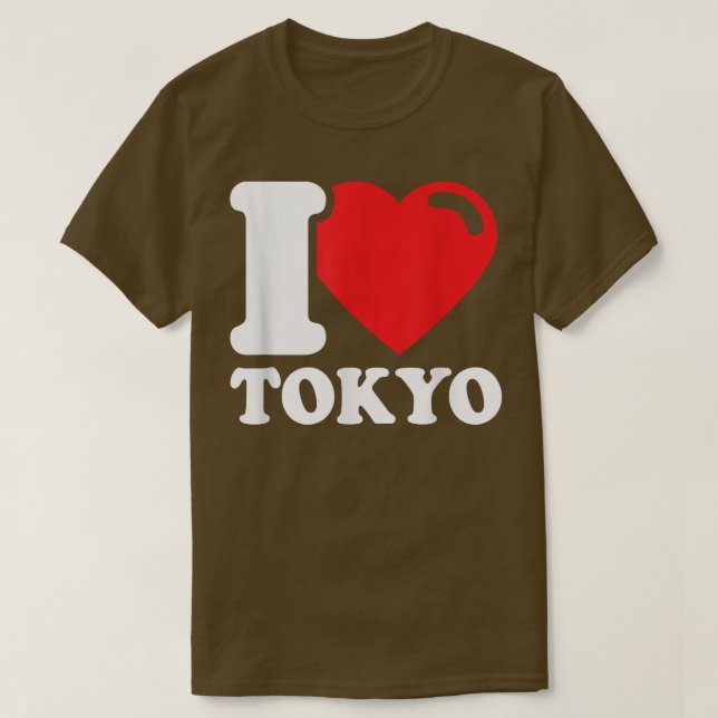 I Liebe Tokio T-Shirt (Design vorne)