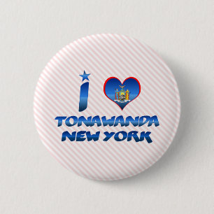 I Liebe Tonawanda, New York Button