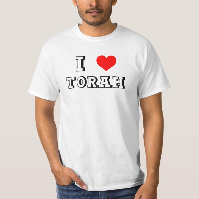 I Liebe Torah T - Shirt (Vorderseite)