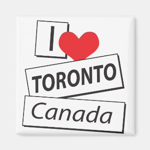 I Liebe Toronto Kanada Magnet