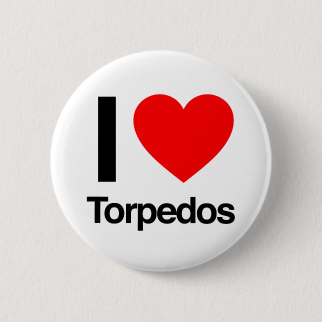 i Liebe torpedos Button (Vorderseite)