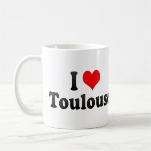 I Liebe Toulouse, Frankreich Kaffeetasse