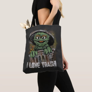 I Liebe Trash Oscar & Slimey Tasche