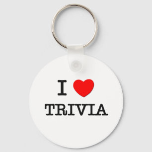 I Liebe Trivia Schlüsselanhänger