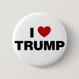 I Liebe Trump Button
