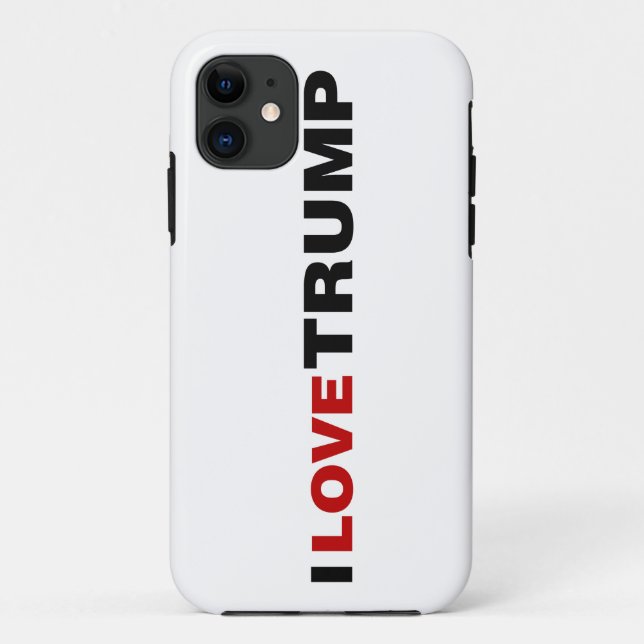 I Liebe Trump Case-Mate iPhone Hülle (Rückseite)