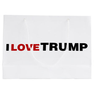 I Liebe Trump Große Geschenktüte