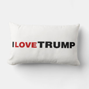 I Liebe Trump Lendenkissen