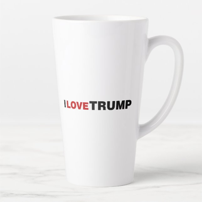 I Liebe Trump Milchtasse (Rechts)