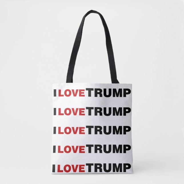 I Liebe Trump Tasche (Vorderseite)