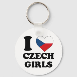 I Liebe Tschechische Mädchen Schlüsselanhänger