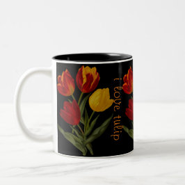 i Liebe Tulpe Tasse